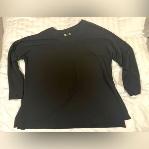 XL Xersion womens black crewneck sweatshirt